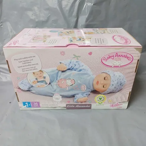 BABY ANNABELL LITTLE ALEXANDER 