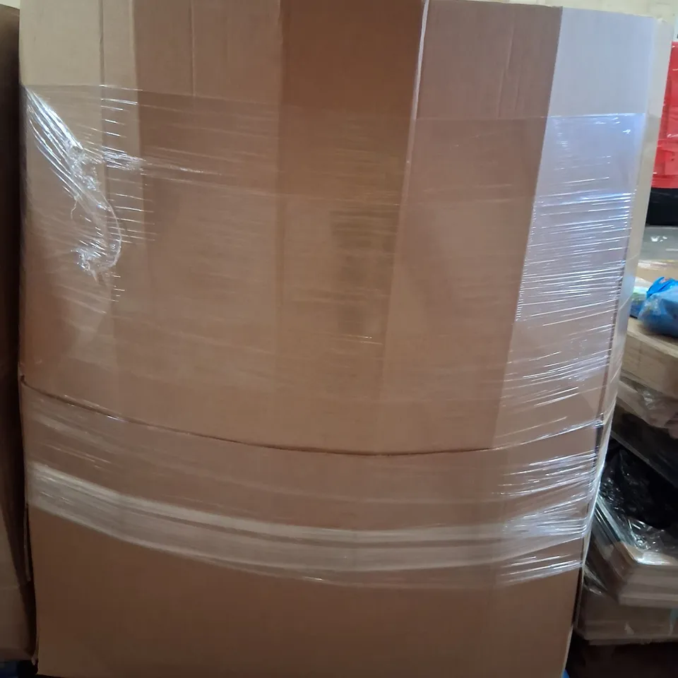 PALLET CONSISTING OF A LARGE QUANTITY OF HOSES AND WATER BASED PRODUCTS TO INCLUDE; FOLDABLE PET POOL AND INFLATABLES
