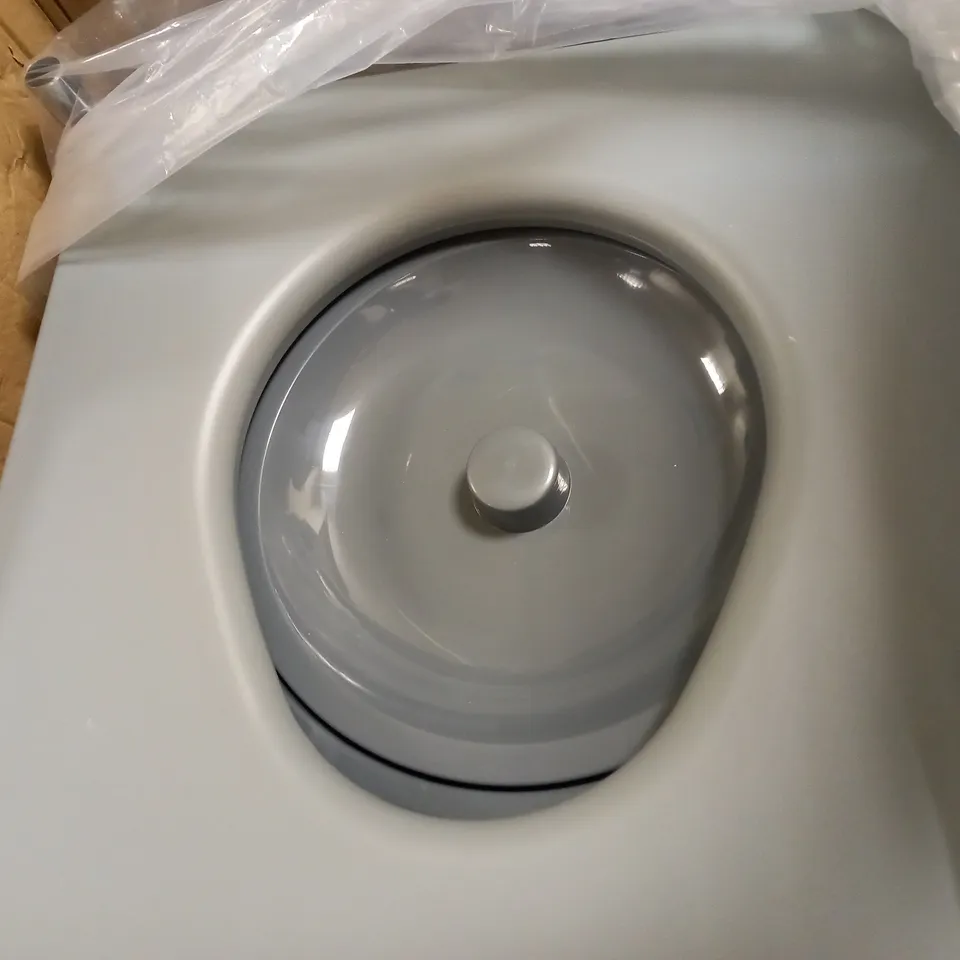 NRS HEALTHCARE M66119 WHEELED COMMODE/OVER TOILET CHAIR WITH PADDED SEAT AND BACK