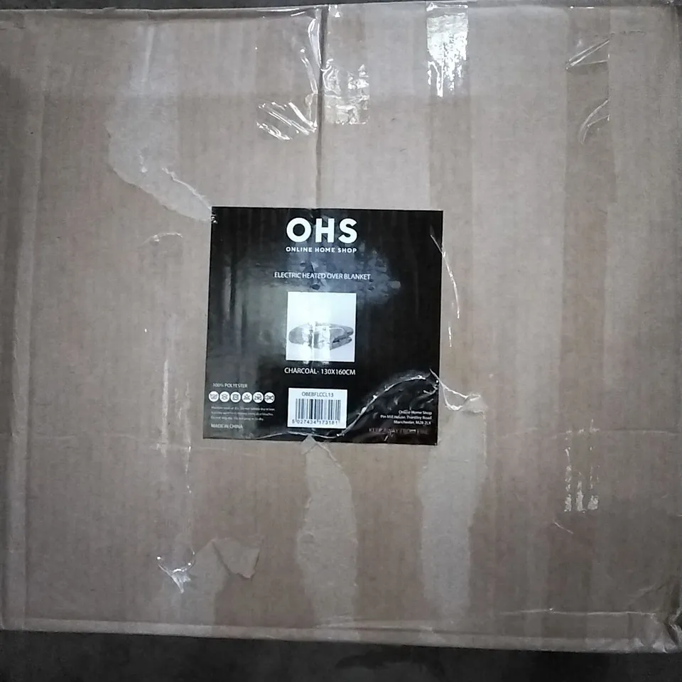 BOXED OHS ELECTRIC HEATED OVER BLANKET - 1 BOX 