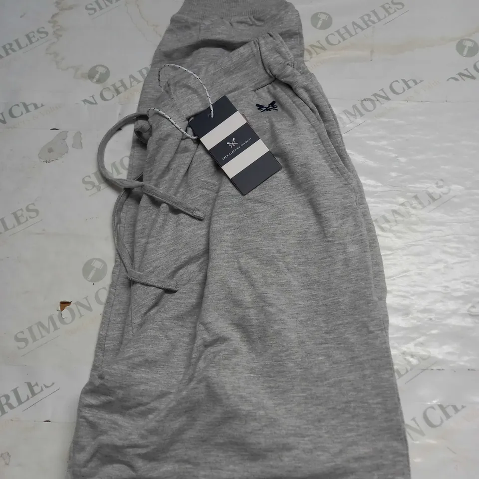 CREW CLOTHING COMPANY SOFT SPUN JOGGERS SIZE S