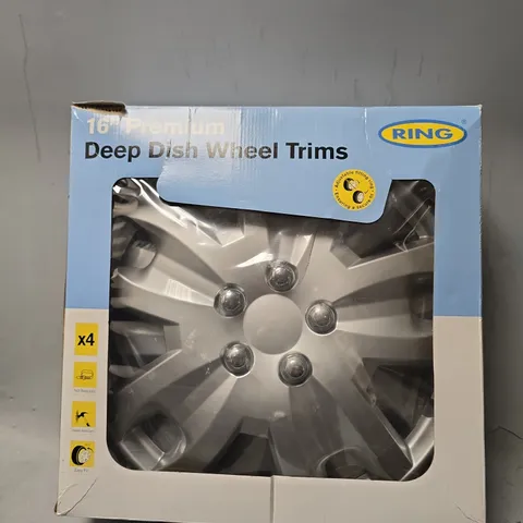 BOXED RING 16 PREMIUM DEEP DISH WHEEL TRIMS