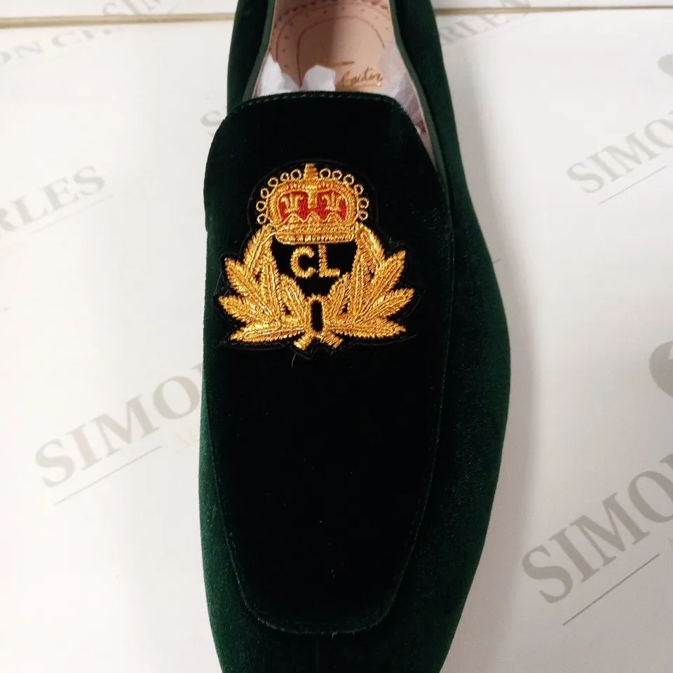 CHRISTIAN LOUBOUTIN PARIS GREEN SIZE EU 45