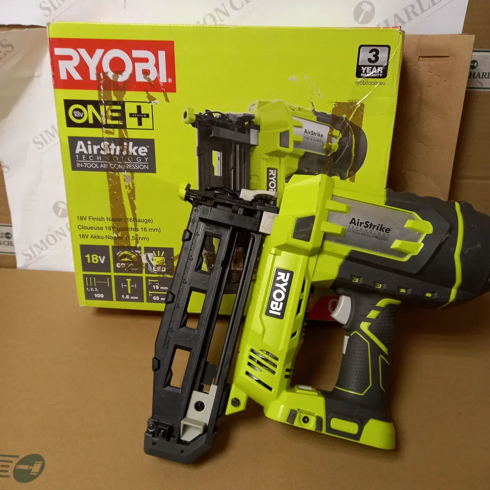 RYOBI 18V ONE+ FINISH NAILER