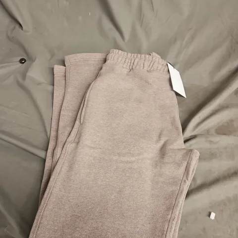 RAITH BROWN MARL JOGGERS WITH ELASTIC WAISTBAND SIZE L