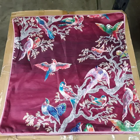 BIRDITY ABSURDITY SQUARE SCATTER CUSHION WITH FILLING 