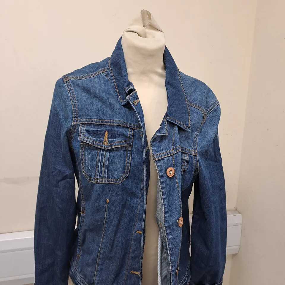 AUTHENTIC APPAREL DENIM JACKET SIZE 16