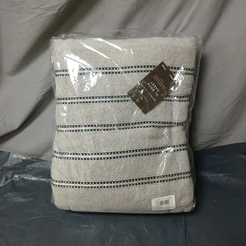 GAVENO CAVALIA BROMLEY STRIPE BATH SHEET – XL, 90 X 150 CM – 3 PACK