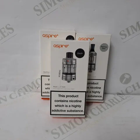 3 BOXED ASPIRE NAUTILUS NANO TANK