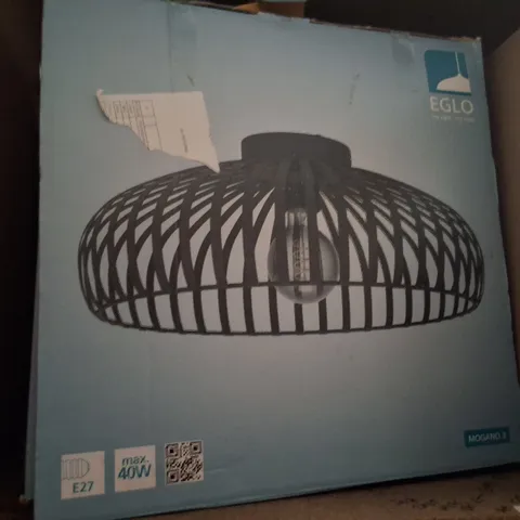 BOXED EGLO MOGANO 3 PENDANT LIGHT