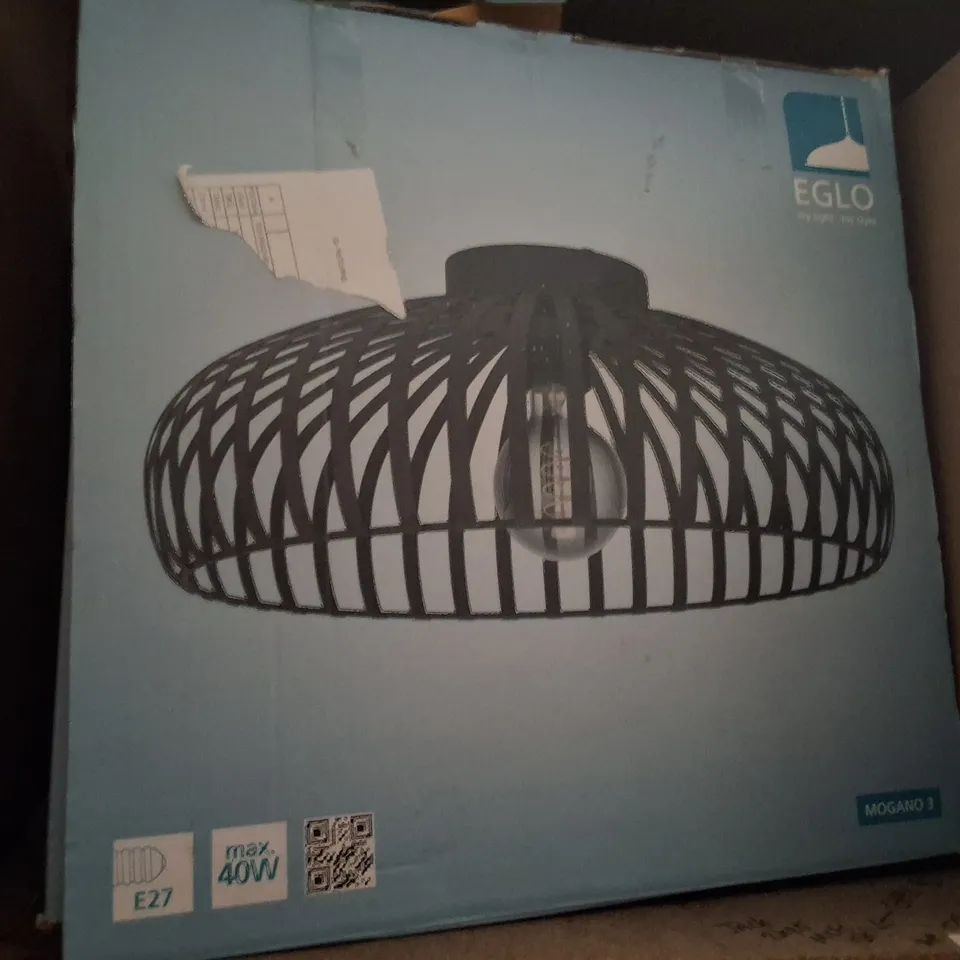 BOXED EGLO MOGANO 3 PENDANT LIGHT
