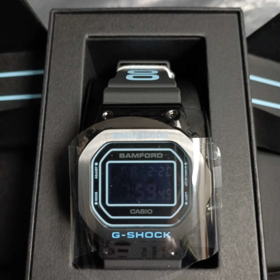 BAMFORD CASIO G-SHOCK DW-5600 WATCH – BOXED