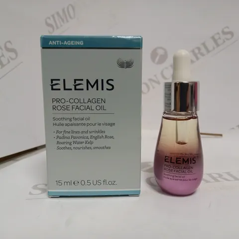 ELEMIS PRO-COLLAGEN ROSE FACIAL OIL 15ML