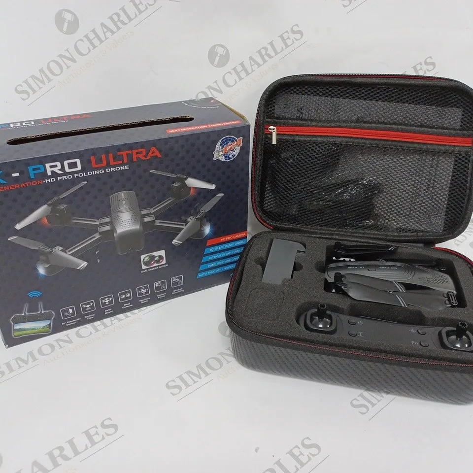 BOXED RDM GX-PRO ULTRA NEXT GENERATION HD PRO FOLDING DRONE 