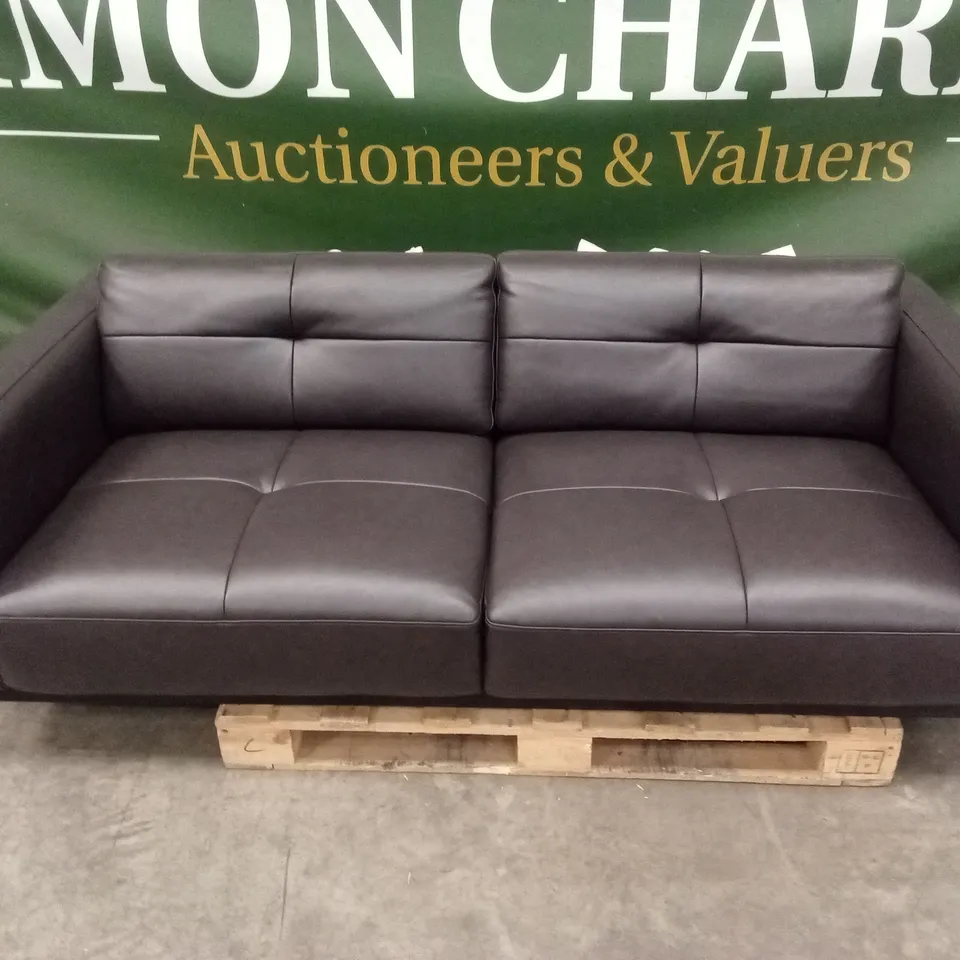 DANETTI COLTON LEATHER 2 SEATER SOFA RRP £1999