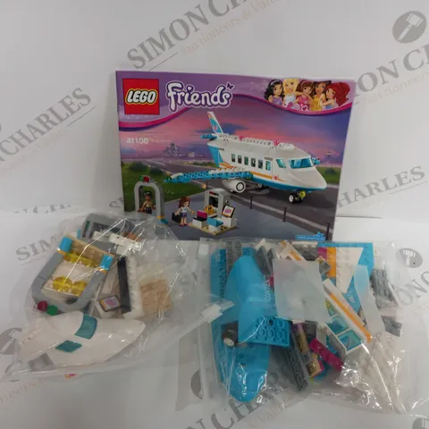 BOXED LEGO FRIENDS AEROPLANE WITH OLIVIA AND MATTHEW - 6-12 41100