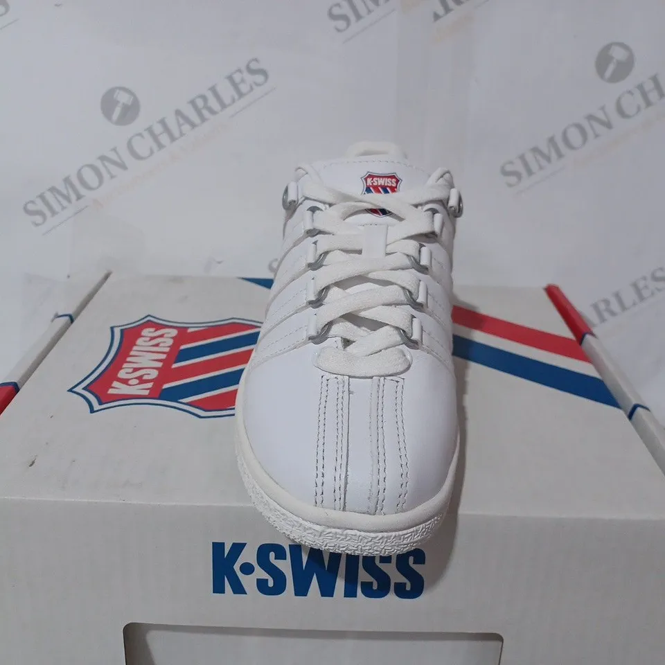 BOXED K SWISS VINTAGE HERTIAGE TRAINER - UK 4 