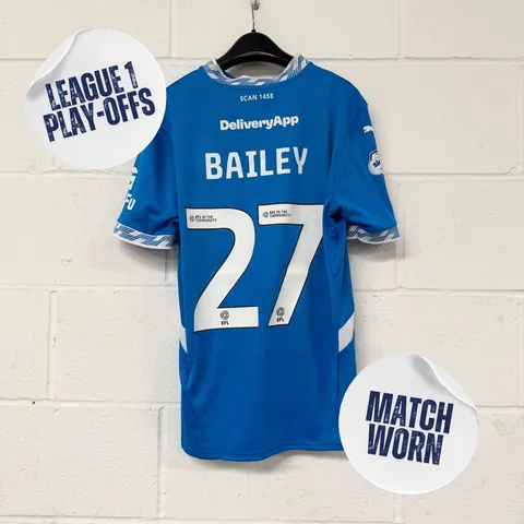 #27 - Odin Bailey - Play-Off Football Shirt 24/25 - Size M