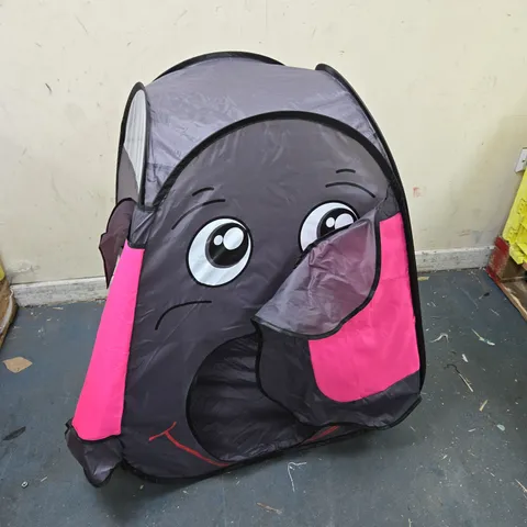 HAPELLO ELEPHANT PLAY TENT IN GREY