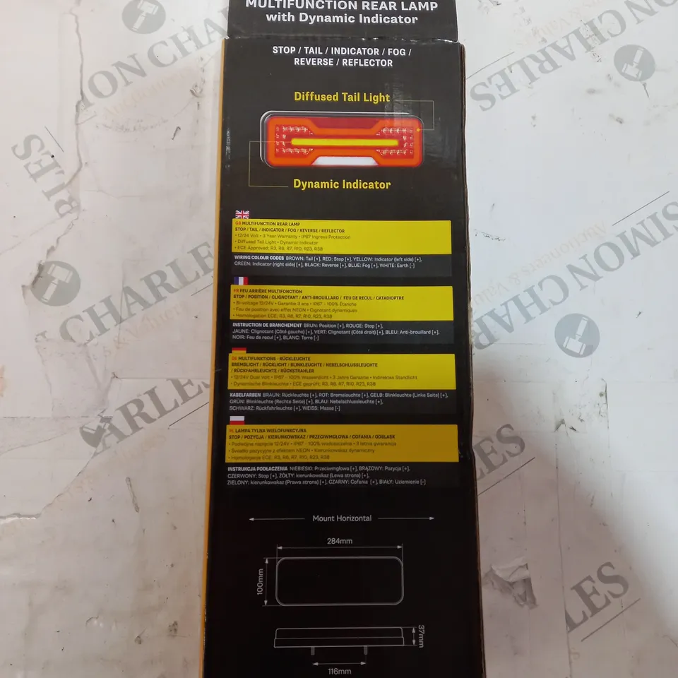 MULTIFUNCTION REAR LED LAMP 