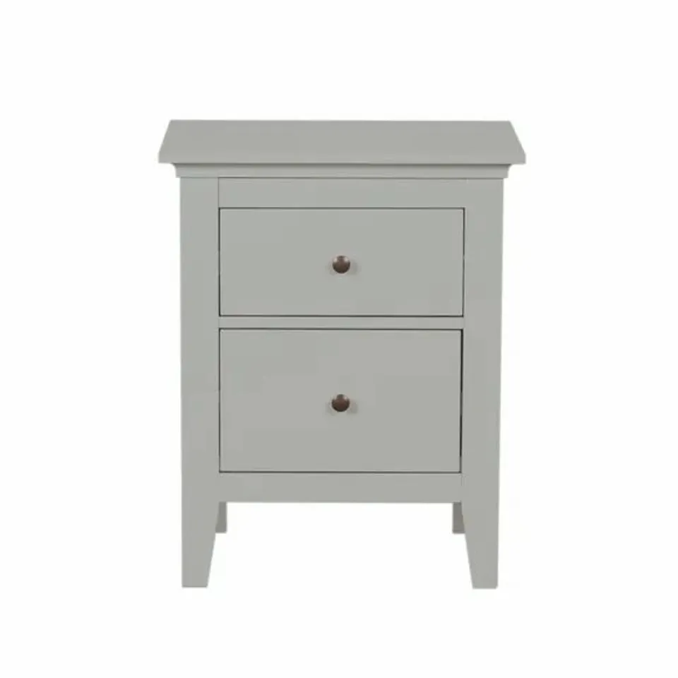 LYNTON BEDSIDE TABLE GREY