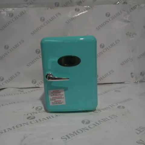 BOXED SO CHILL MINI FRIDGE IN TEAL