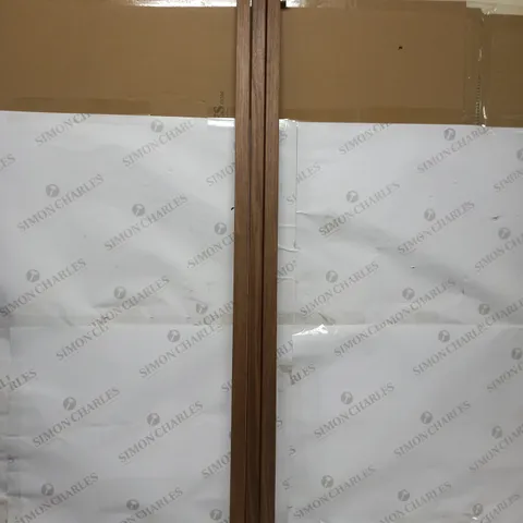 PARTS FOR TOM RAFFIELD SKIPPER FLOOR LAMP, WALNUT/BRASS