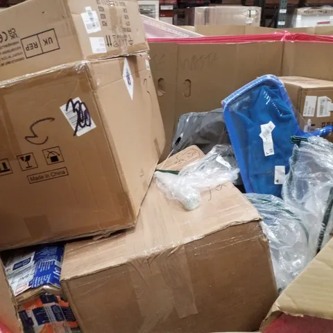 PALLET CONTAINING ASSORTED PRODUCTS INCLUDING QUIET CEILING LIGHTS & PAPER SHREDDER