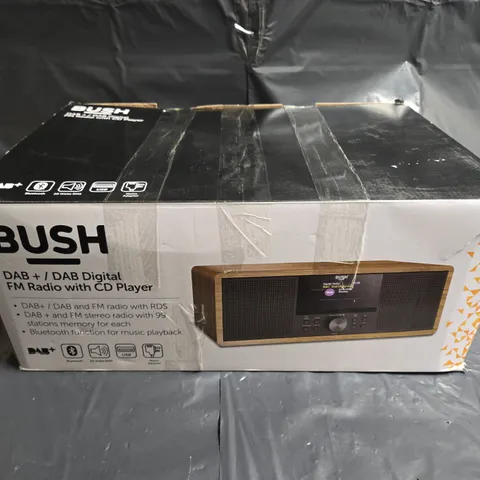BOXED BUSH DAB+ /DAB DIGITAL FM RADIO WITH CD PLAYER