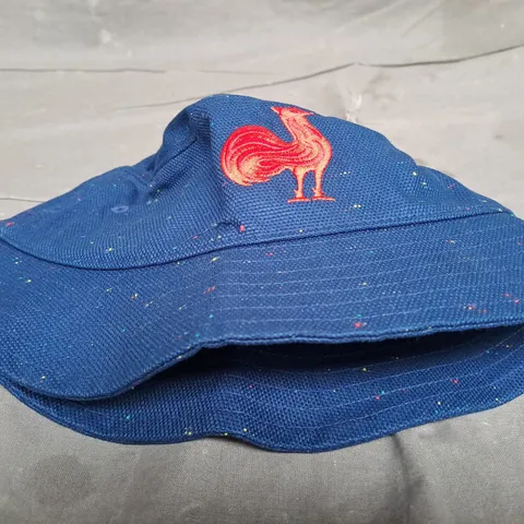 ADIDAS FRANCE RUGBY BUCKET HAT IN  DARK BLUE ONE SIZE FITS ALL
