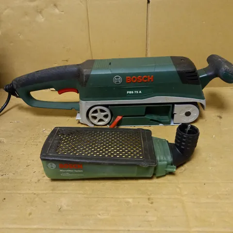 BOSCH UNIVERSAL BELT SANDER PBS 75 A