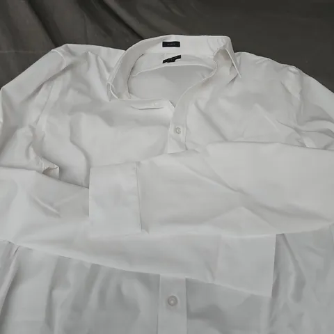 J.CREW CLASSIC WHITE DRESS SHIRT - MEN'S LT