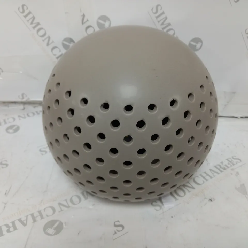 K BY KELLY HOPPEN SET OF 2 INDOOR OUTDOOR ORBS 25CM AND 30CM - TAUPE