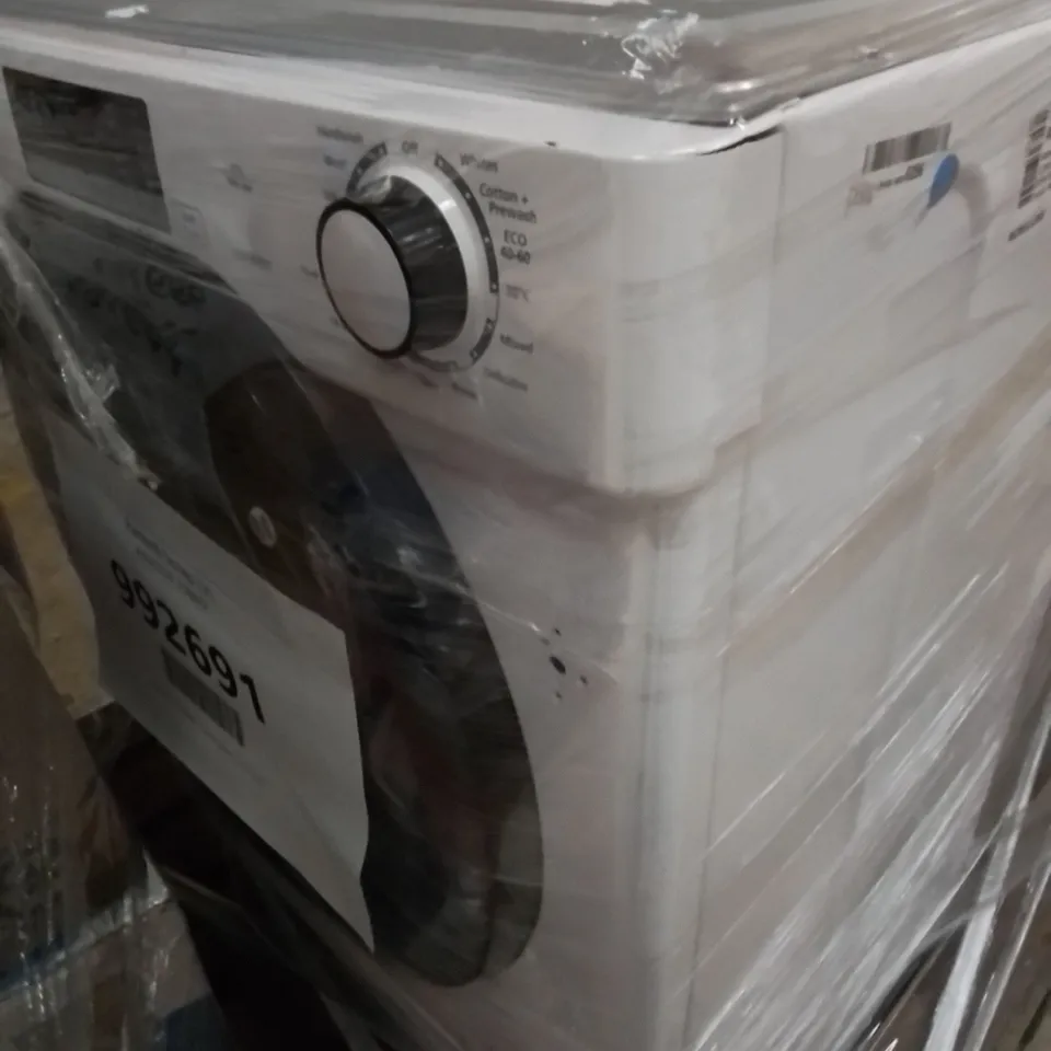 MONTPELLIER 8KG INTEGRATED WASHING MACHINE WHITE AND HOOVER HDPH2D1049B80 SLIMLINE FREESTANDING DISHWASHER