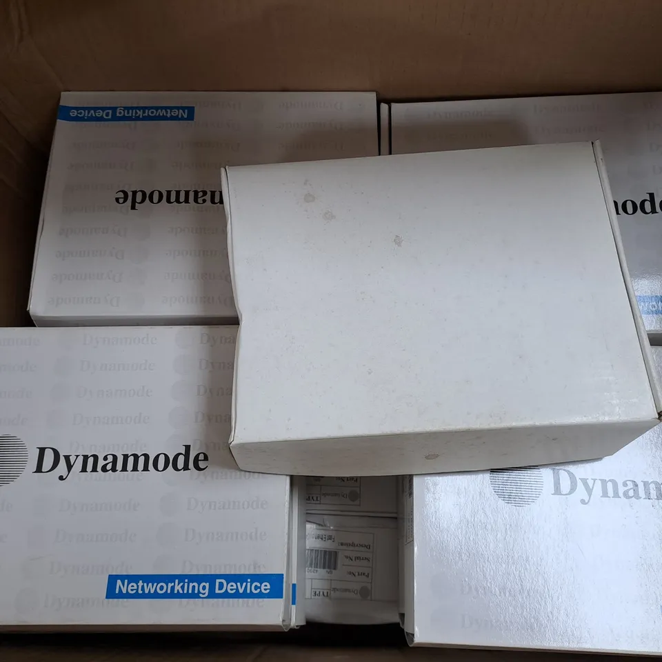 APPROXIMATELY 15 BOXED DYNAMODE FAST ETHERNET CONVERTERS