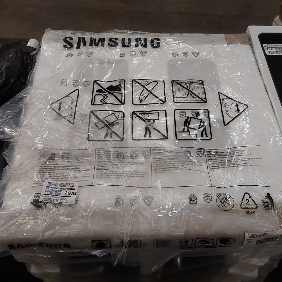 SAMSUNG SERIES 5 AI ENERGY DV80CGC0B0AEEU 8 KG HEAT PUMP TUMBLE DRYER - WHITE