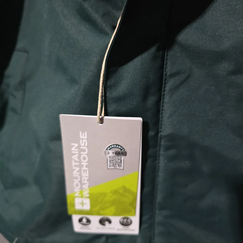 MOUNTAIN WAREHOUSE KIDS' TEAL JACKET, 7-9 YEARS