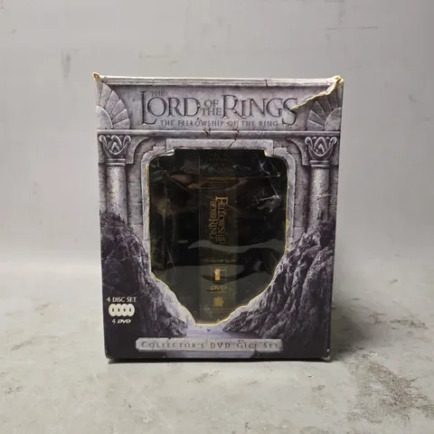 BOXED THE LORD OF THE RINGS THE FELLOWSHIP OF THE RING COLLECTORS DVD GIFT SET