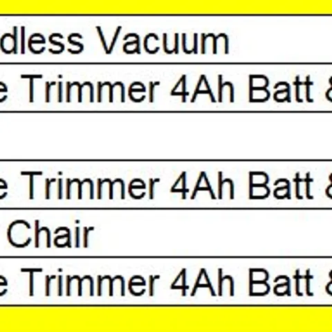 PALLET OF APPROXIMATELY SIX ASSORTED PRODUCTS TO INCLUDE; 