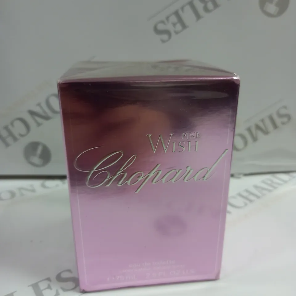 BOXED PINK WISH CHOPARD EAU DE TOILETTE - 75ML