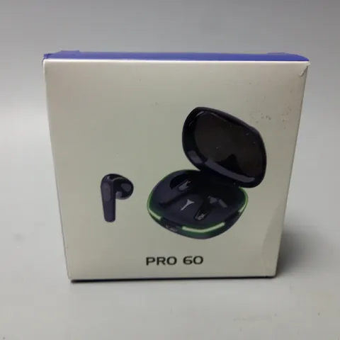 BOXED PRO 60 EARBUDS IN BLACK