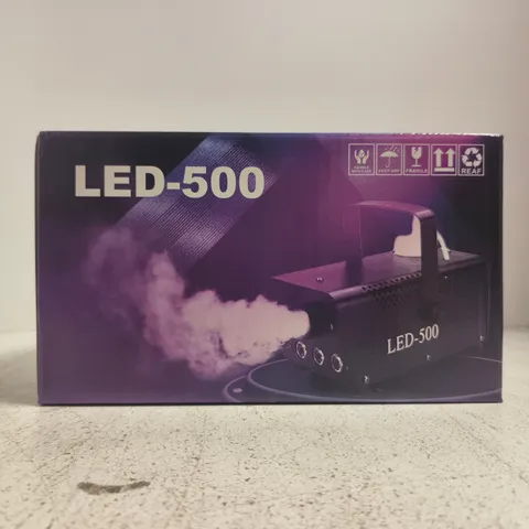 BOXED UNBRANDED LED-500 FOG MACHINE