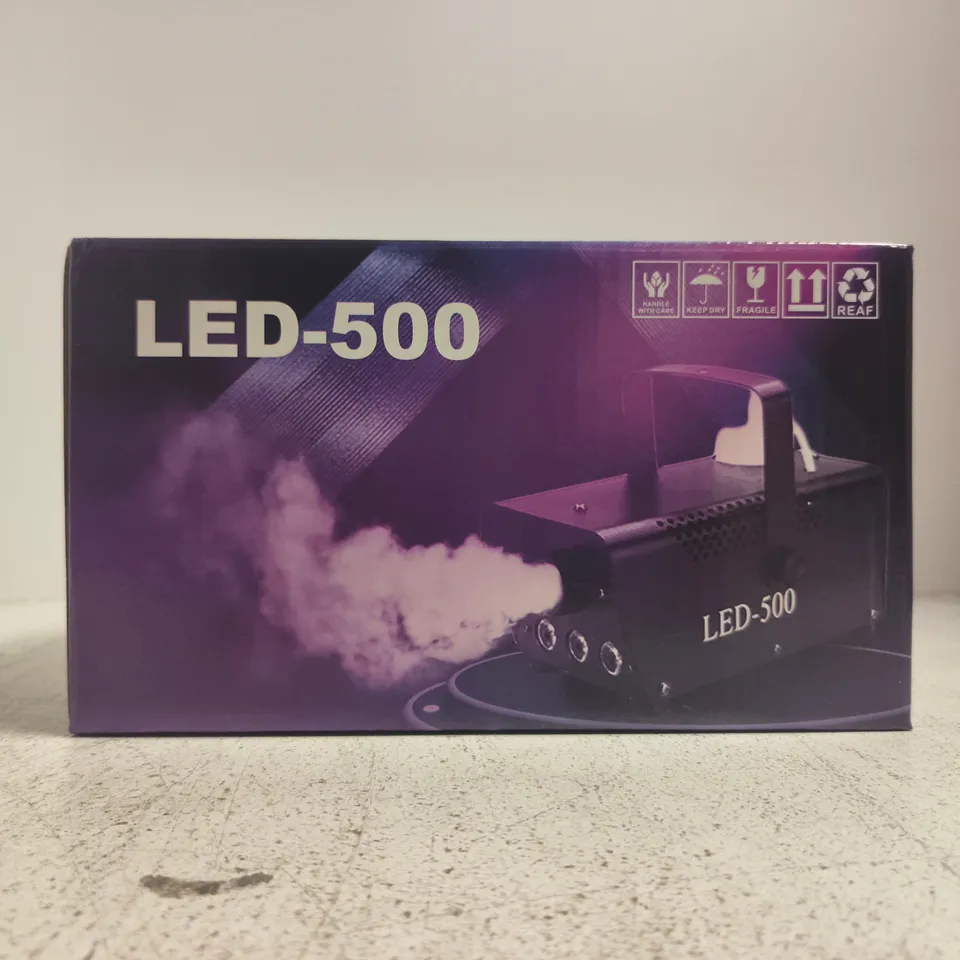 BOXED UNBRANDED LED-500 FOG MACHINE