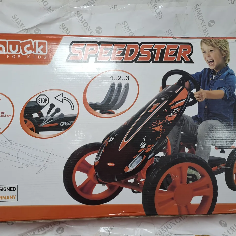SPEEDSTER GO KART - ORANGE RRP £99.99