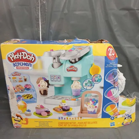 BOXED PLAY-DOH SUPER COLOURFUL CAFÉ PLAYSET