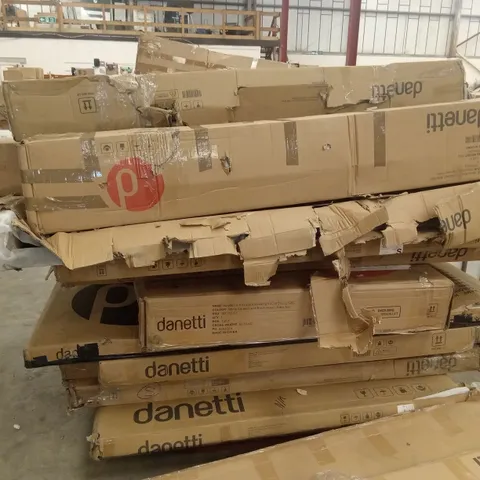 PALLET OF ASSORTED INCOMPLETE DANETTI FURNITURE PARTS AND PIECES