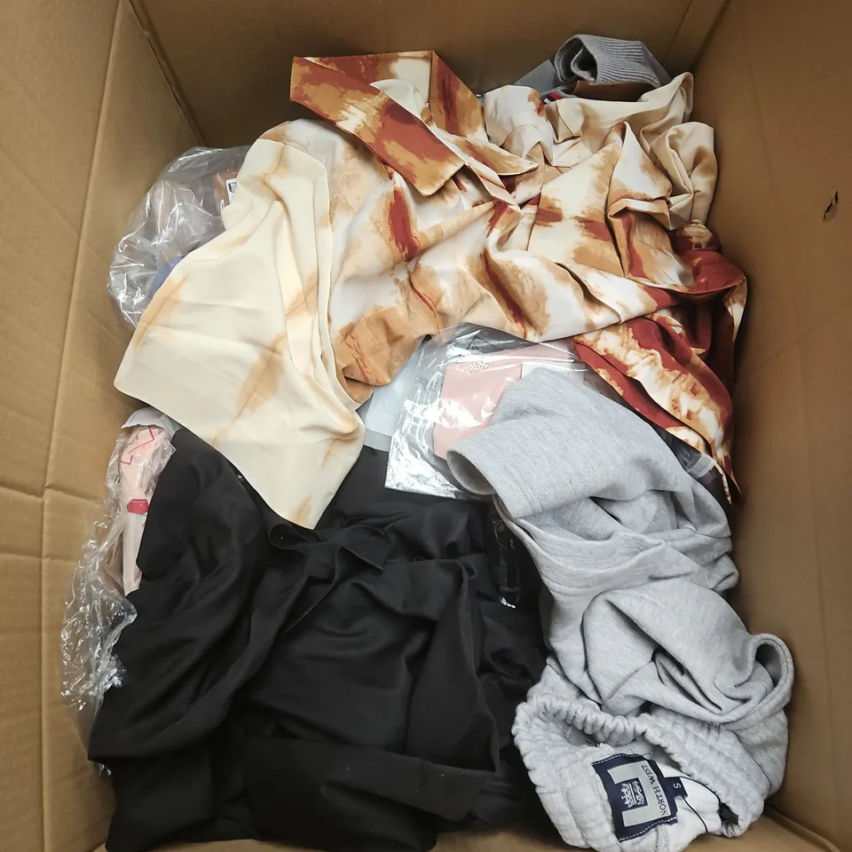 APPROXIMATELY 25 ASSORTED CLOTHING AND FASHION PRODUCTS IN VARIOUS STYLES AND SIZES - COLLECTION ONLY