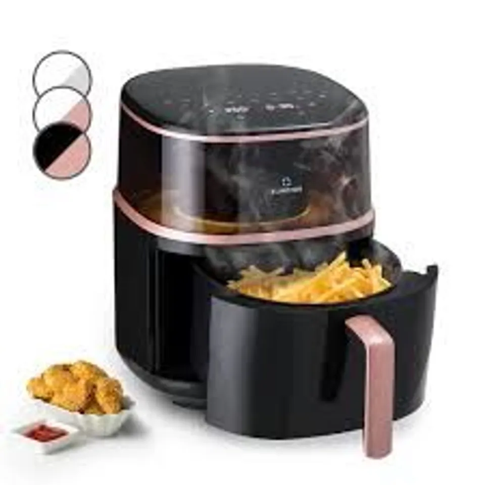 BOXED KLARSTEIN AIR BLOOM HOT AIR FRYER WITH STEAM FUNCTION