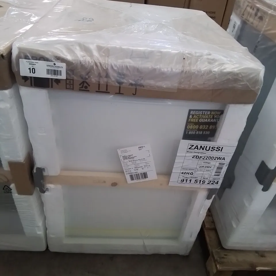 ZANUSSI ZDF22002WA FULLSIZE FREESTANDING DISHWASHER - WHITE RRP £459