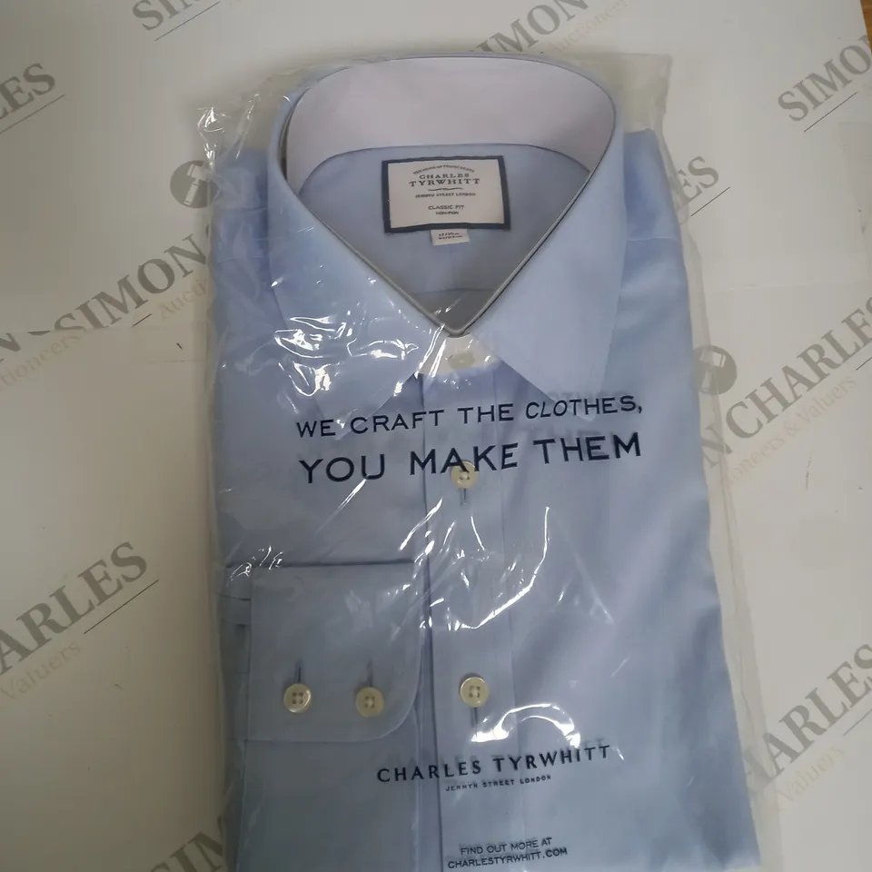 BAGGED CHARLES TYRWHITT CLASSIC FIT SHIRT SIZE 17/35"